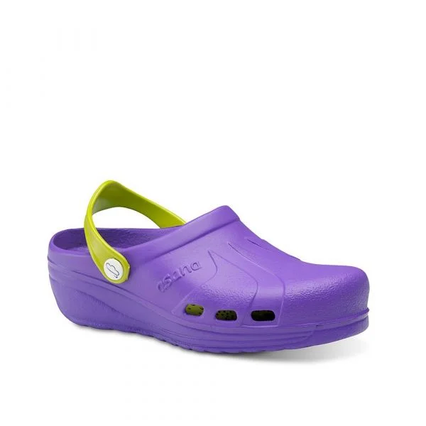 Feliz Caminar Asana Clogs Roxo EU 37