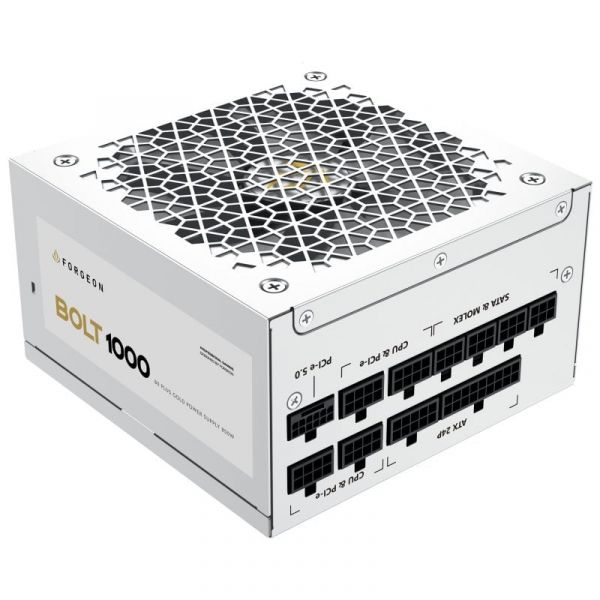 Forgeon Bolt PSU 1000W Gold Full Modular Branca