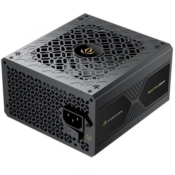 Forgeon Reactor 1200W Cybenetics Gold ATX 3.1 PCIe 5.1 Full Modular Preta