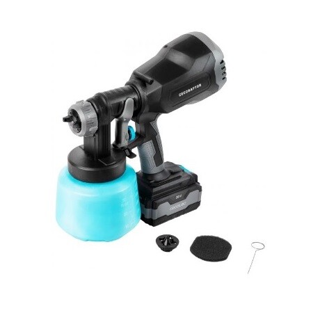 Cecotec Pistola de Pintura Eléctrica a Bateria 20V 4000mAh - 70000