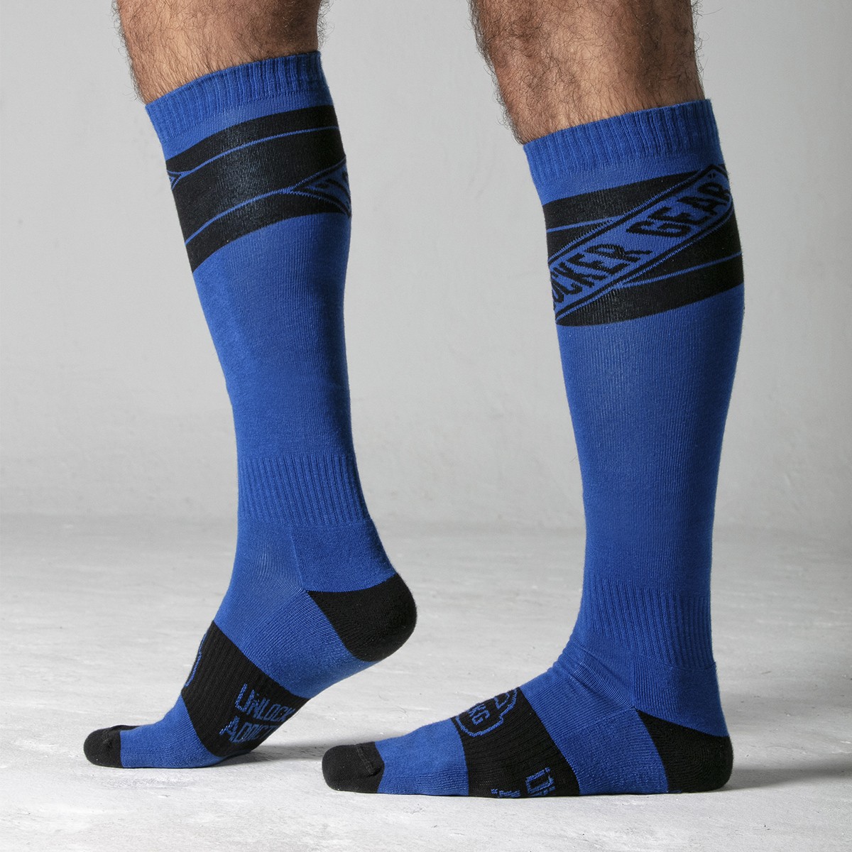 Locker Gear – Meias Altas Azuis