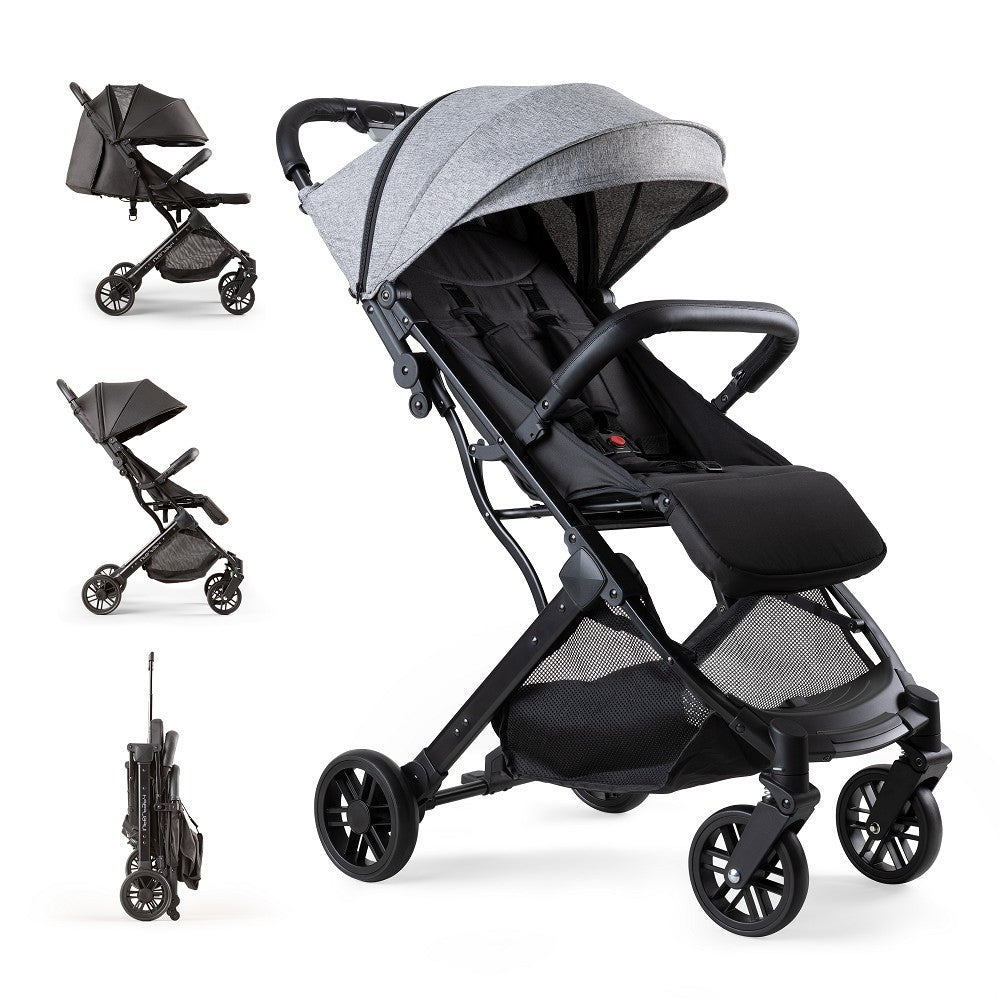 Carrinho De Passeio Minimum Space Plus Cinza Interbaby