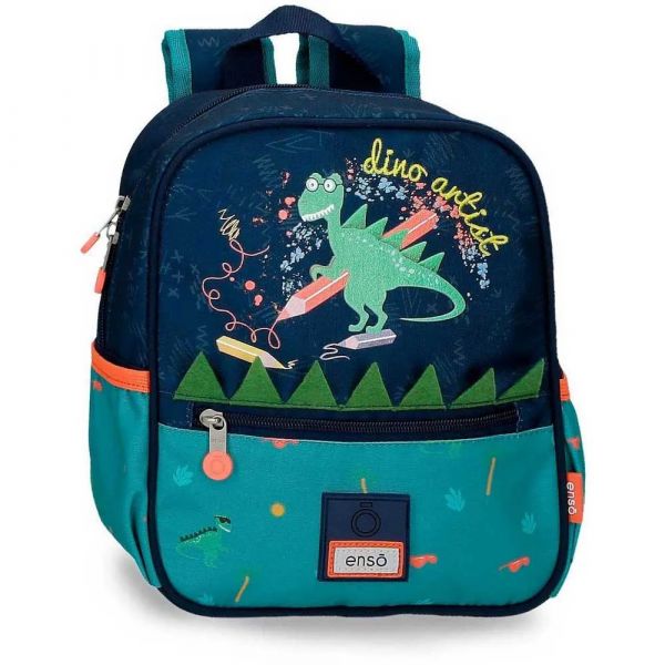 Enso Mochila Infantil Dino Artist 5l Dark Blue / Multicolor One Size