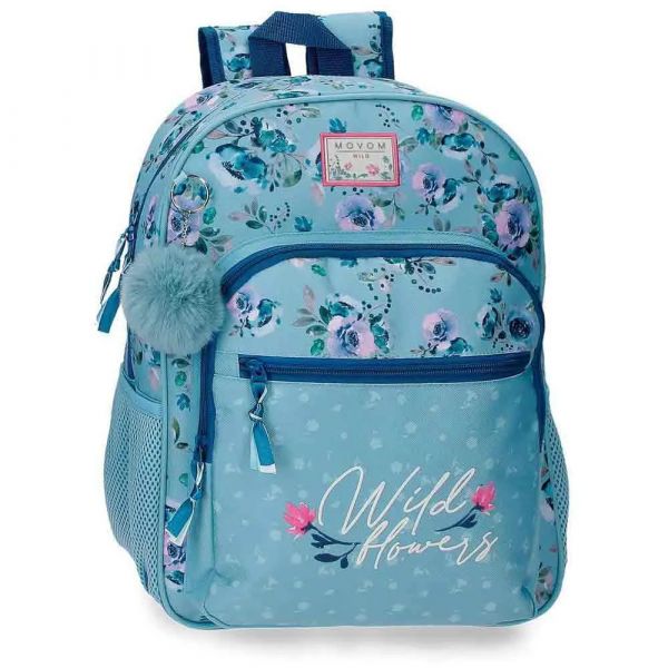 Movom Mochila Infantil Wild Flowers 14l Blue One Size