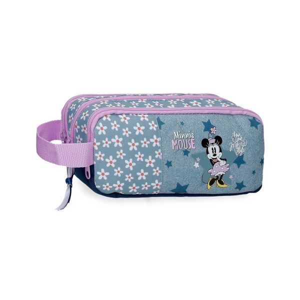 Joumma Bags Estojo 3 Compartimentos Style Multicor Minnie