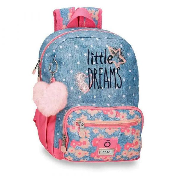 Enso Mochila Infantil Little Dreams 210050215131 6l Blue / Coral One Size
