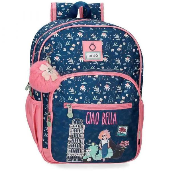 Enso Mochila Infantil Ciao Bella 13l Dark Blue / Pink One Size