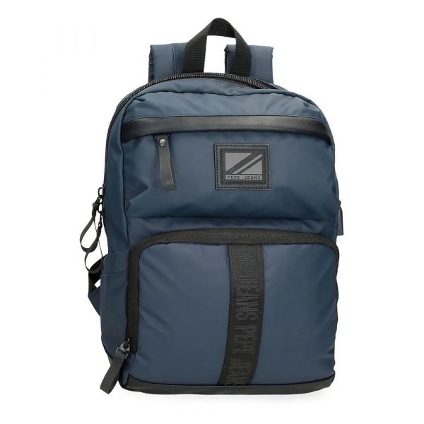 Pepe Jeans Mochila Hoxton 7342032 Blue One Size