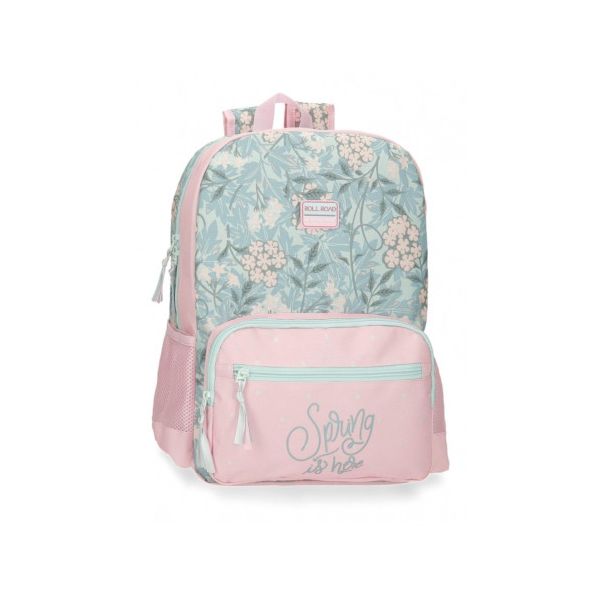 Roll Road Mochila Escolar 42 cm Spring Is Here Multicor