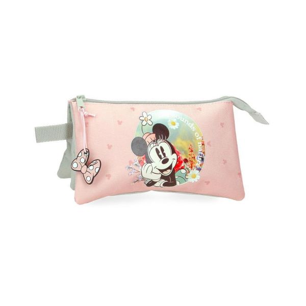 Joumma Bags Estojo Triplo Wild Nature -Minnie