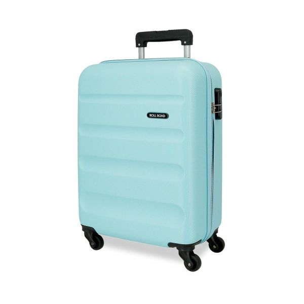 Roll Road Trolley de Viagem Azul Ciano 55cm