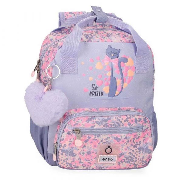 Enso Mochila Infantil So Pretty 210066215181 6l Purple / Pink / Orange One Size