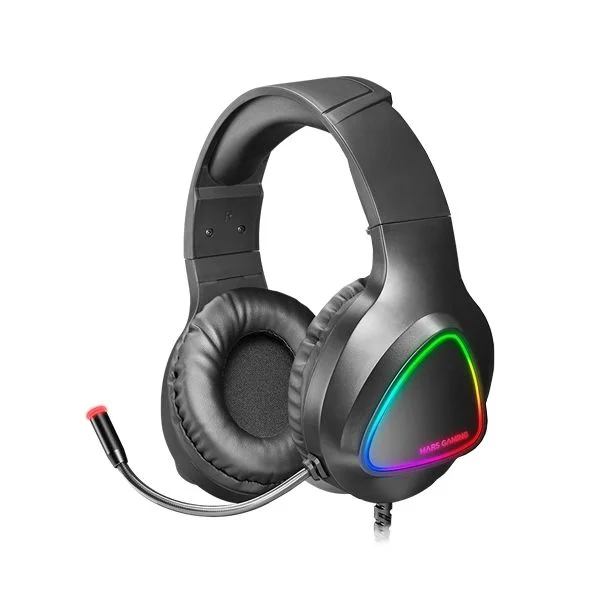 HEADSET MARS GAMING MH222 RGB PRETO