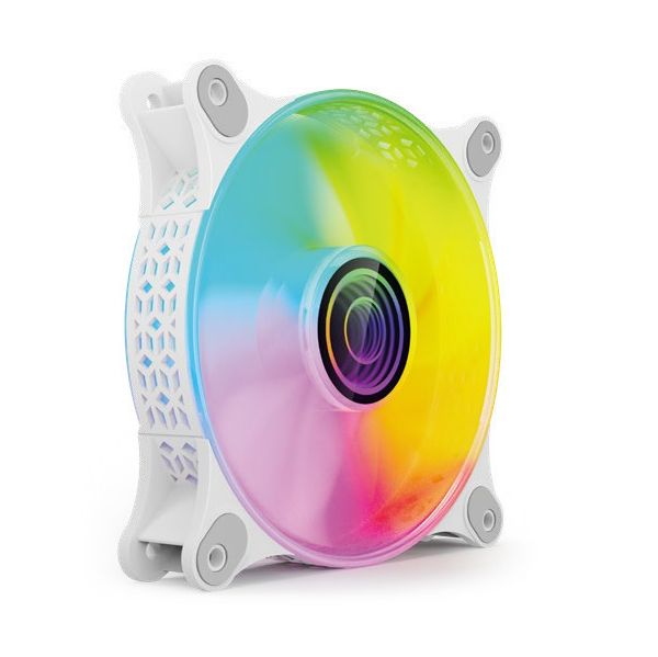 Mars Gaming Ventoinha 120mm MF3D Argb Branca - MF3DW