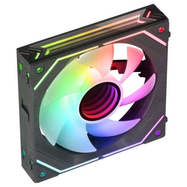 Mars Gaming MF-LINKFINITY PWM ARGB 120mm Preta