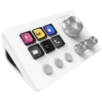 Control Deck Mars Gaming MSD-TWO Compacto - Branco