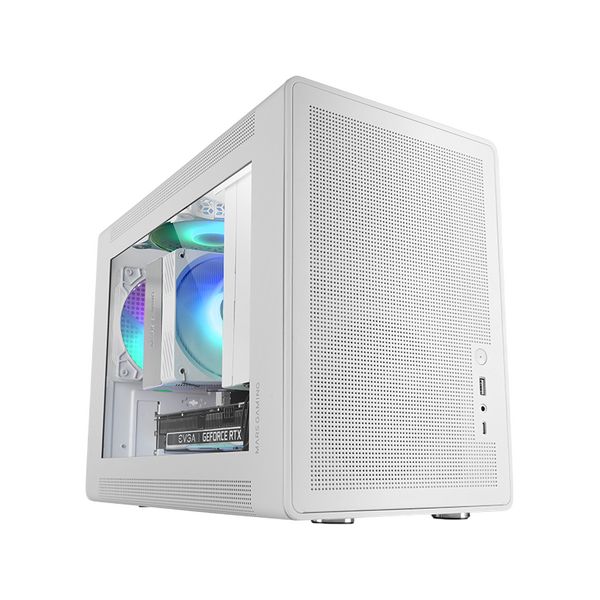 Mars Gaming Caixa MC-XPS Compact Branca (Micro-ATX) (Vidro Temperado)