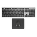 Teclado Tacens ZENITH HUANO Preto/Cinzento Wireless (Espanhol)