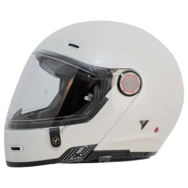 By City Capacete Modular 90 Degrees Pearl White XL