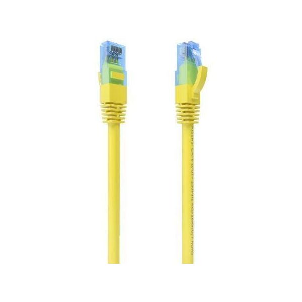 Aisens Cabo de Rede RJ45 Cat.6 UTP AWG26 CCA 3m Amarelo