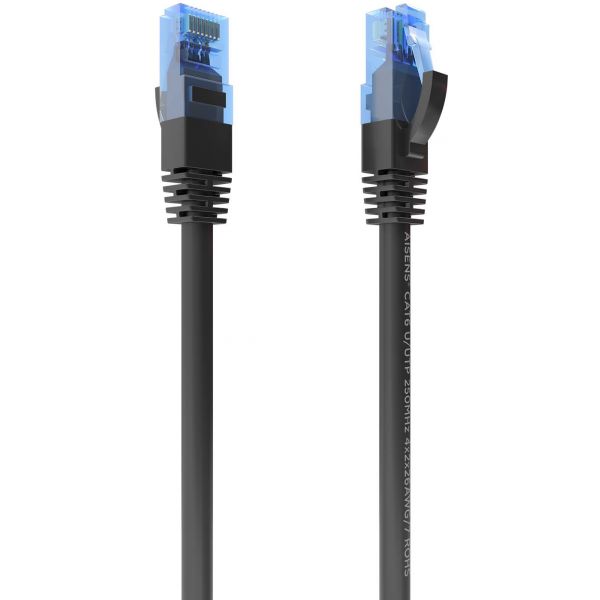 Aisens A135-0843 Cabo de Rede Cat.6 UTP AWG26 CCA 1m Preto