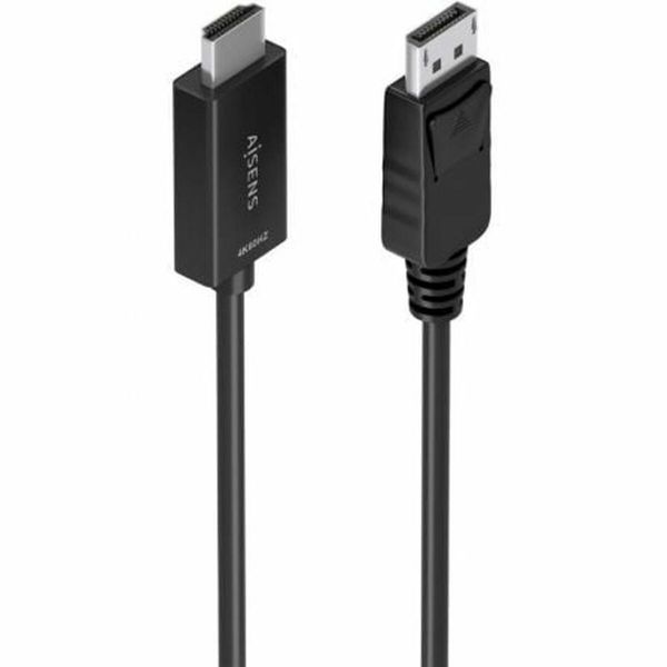 Aisens A125-0896 Cabo DisplayPort para HDMI 4K 60Hz 5m Preto