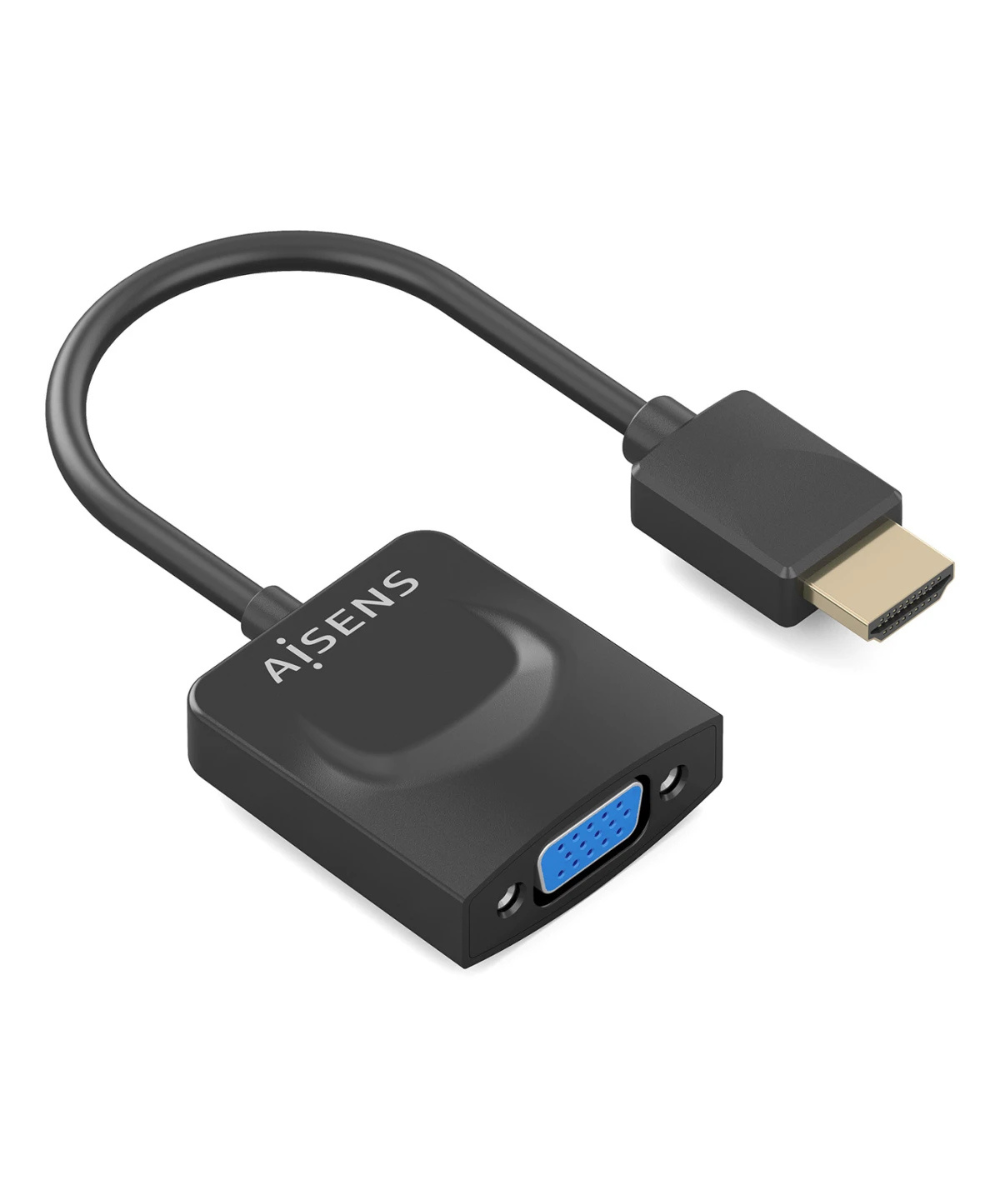 Conversor Aisens A122-0947 HDMI para VGA 15cm Preto