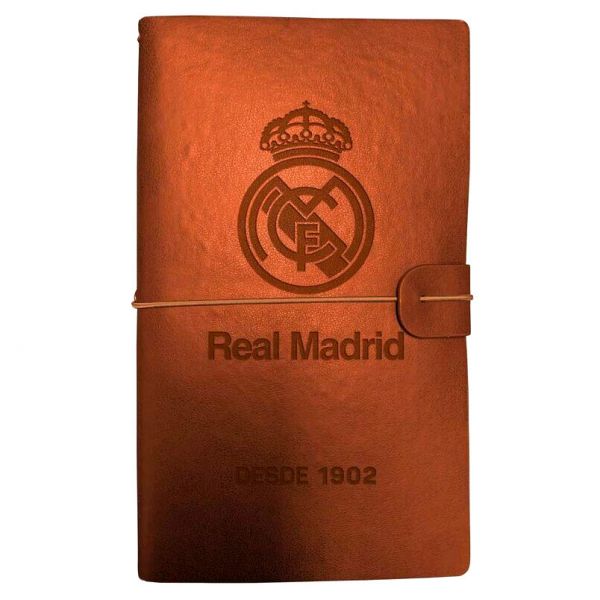 Erik Caderno de Viagem Real Madrid A5 Pautado 192 Folhas Azul