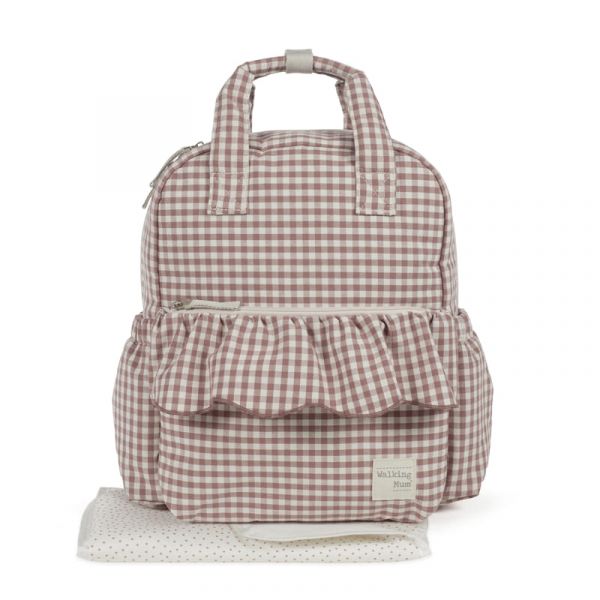 Walking Mum Mochila Praliné Vichy Moka
