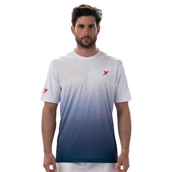 Drop Shot Caluca Short Sleeve T-shirt Branco S Homem