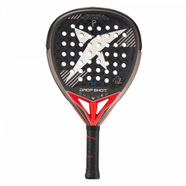 Drop Shot Raquete de Padel Canyon Pro 2.0 Prateado 360-370 gr