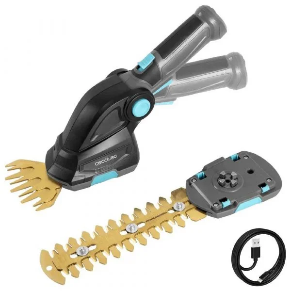 Cecotec Corta-sebes TitaniumSword 2000 Hand 2 em 1 Elétrico/Manual 7,2 V