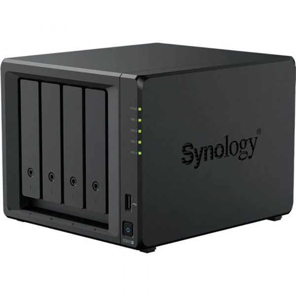 Synology NAS DS925+ 4 Baías 16TB 4GB DDR4 2.5GbE M.2 NVMe ECC
