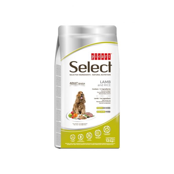 Picart Select Sensitive Adult Lamb & Rice 3Kg