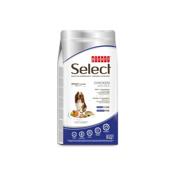 Picart Select Senior Chicken & Rice 15Kg