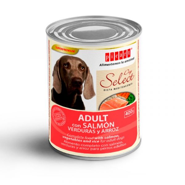 Ração Húmida Picart Select Adult Salmon Vegetables & Rice 400g