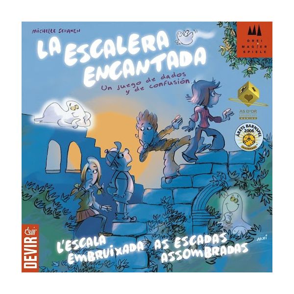 Devir Jogo Tabuleiro As Escadas Assombradas