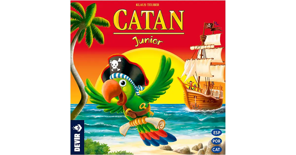 Devir - Catan Junior - Jogo de Tabuleiro