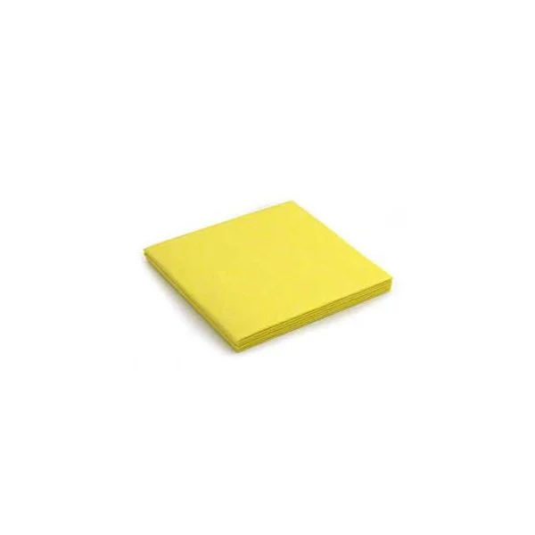 Pano Multiusos Suave Amarelo 40x38cm - Pack 3un - 6851008