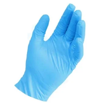 Luvas Nitrilo Tamanho XL s/Pó Azul 100un