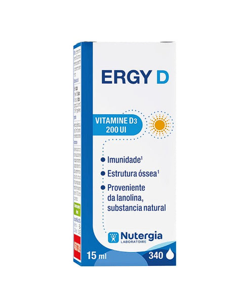 Ergy D - 15ml - Nutergia Laboratoires