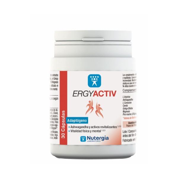 Nutergia Revitalizante Ergyactiv 30 Cápsulas