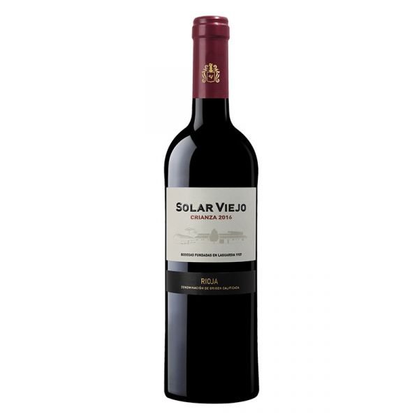 Pack 6 Garrafas Solar Viejo Crianza 2016 Rioja Tinto 75cl