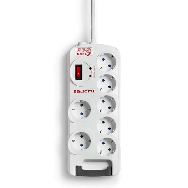 Extenção eléctrica Salicru SPS SAFE 7 schuko