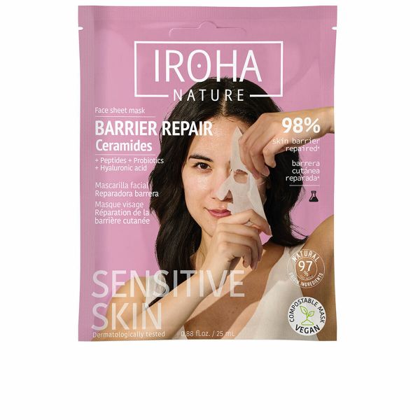 Iroha Nature Barrier Repair Máscara Facial Pele Sensível