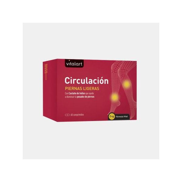 Vitalart Circulação Pernas Leves 60 Comprimidos