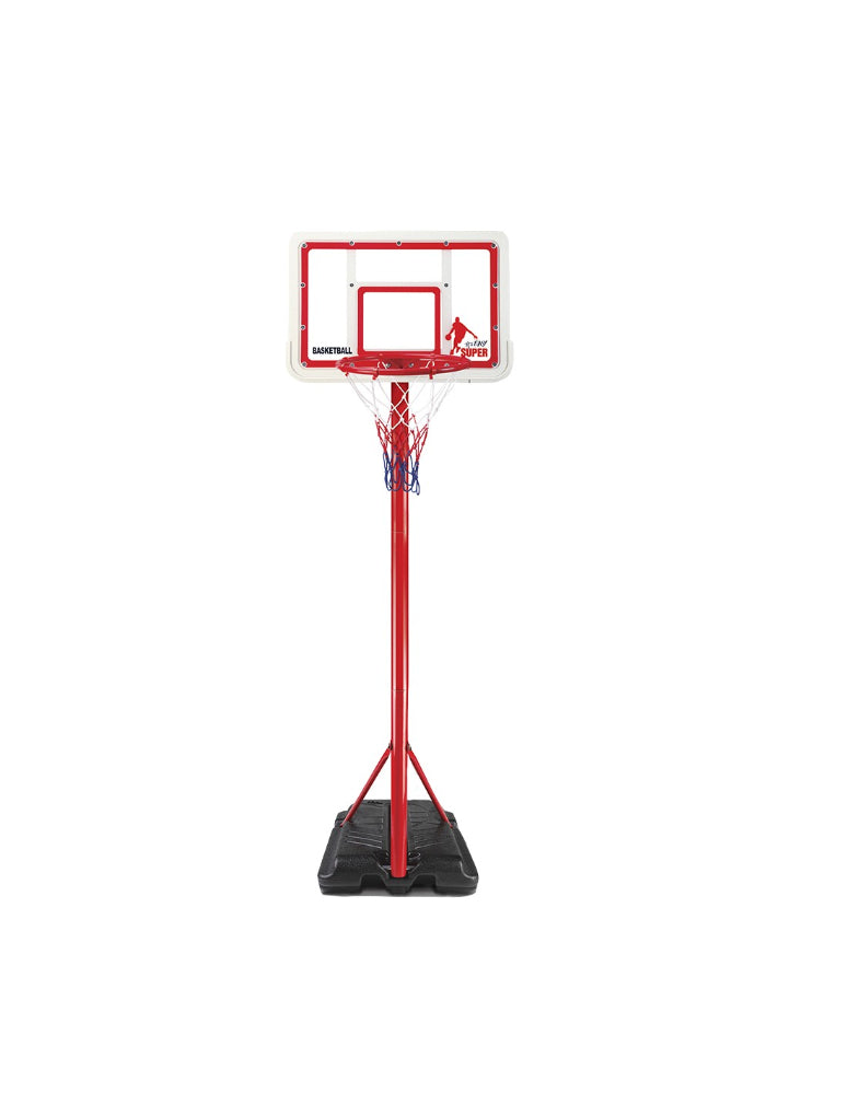 Cesto de basquetebol para crianças regulável 149 x 195 cm