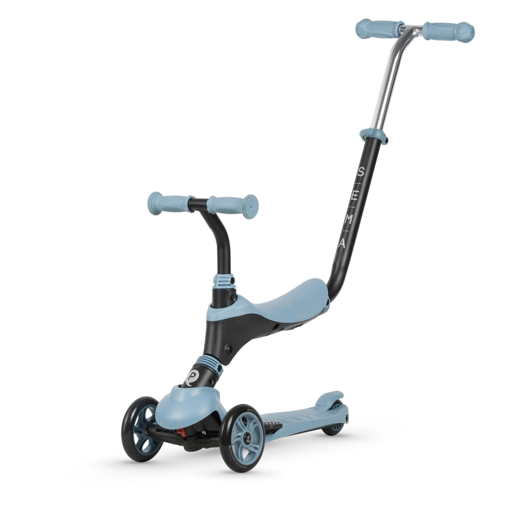 Triciclo 5 em 1 Qplay Sema Blue