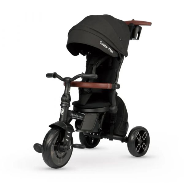 QPlay Triciclo Comfo Max 6 em 1 Black