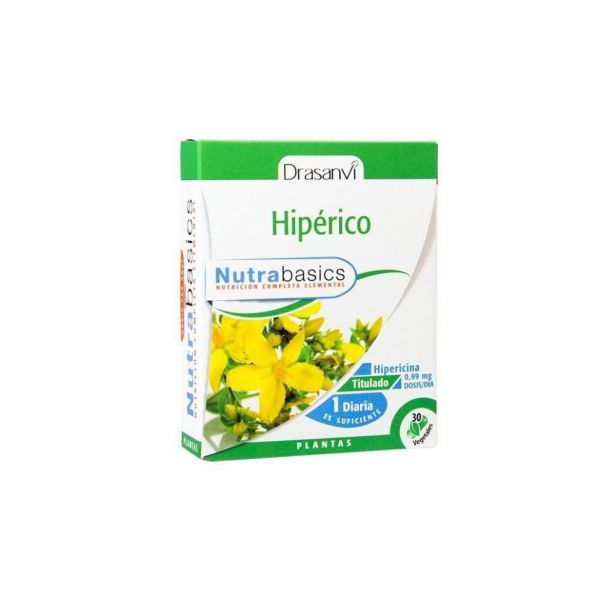 Drasanvi Nutrabasics Hipericão 30 Cápsulas Vegetais